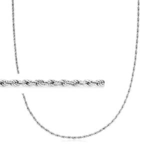 2mm sterling silver cord necklace