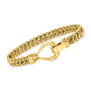 18K gold-plated sterling silver Chestina chain bracelet